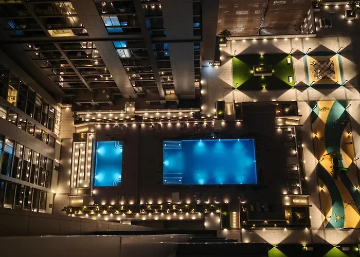 Sobha Vista Creek Reserve Burj Khalifa View And Lagoon